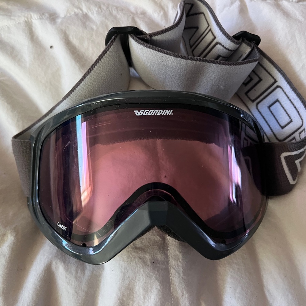 Gordini Ski Goggles with Pink Lens